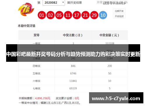 中国彩吧最新开奖号码分析与趋势预测助力购彩决策实时更新